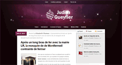 Desktop Screenshot of judithgueyfier.com