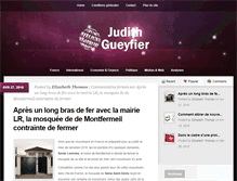 Tablet Screenshot of judithgueyfier.com